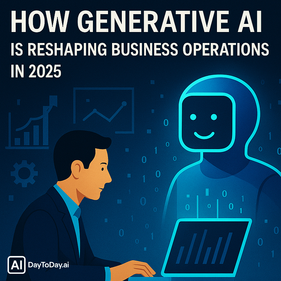 How Generative AI is Reshaping Business Operations in 2025 | DayToDay.ai