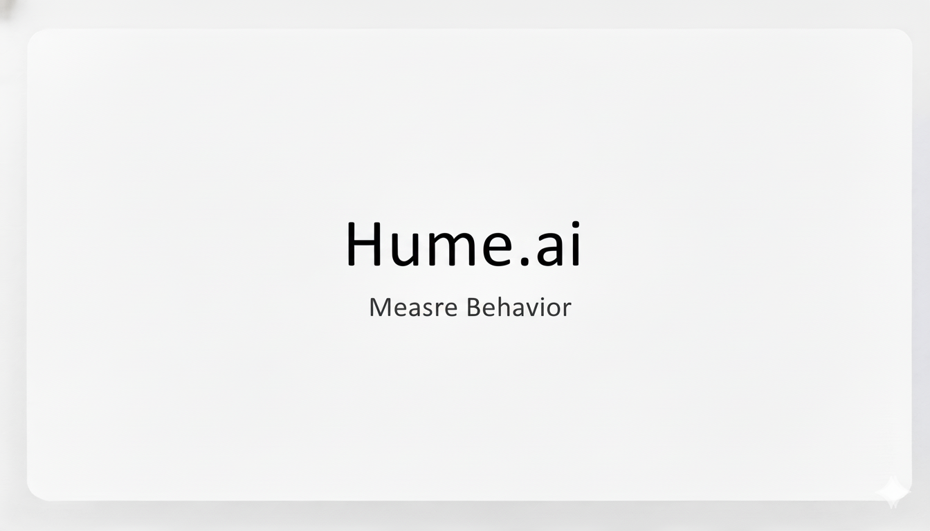 Hume AI cover